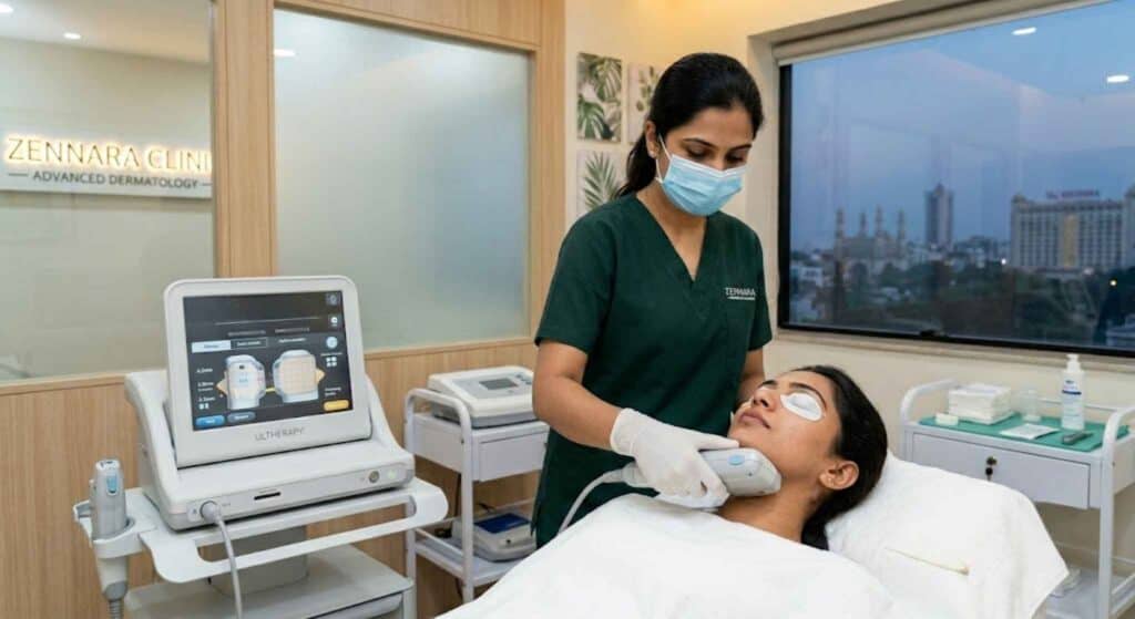 HIFU_skin_tightening_treatment_Hyderabad_Zennara_Clinic