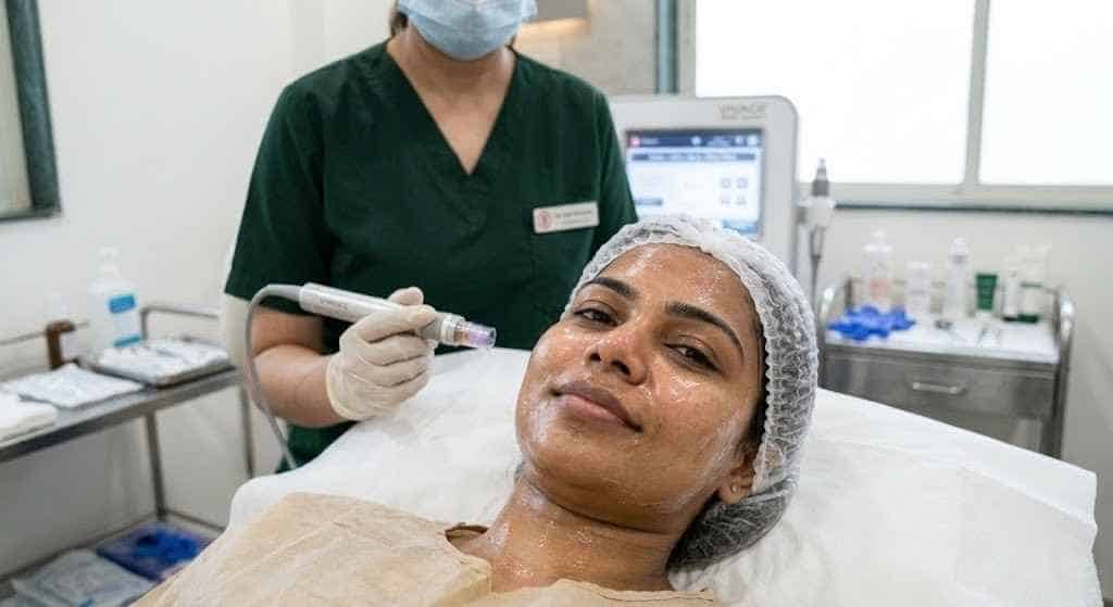 HydraFacial glow treatment Zennara Clinic Hyderabad