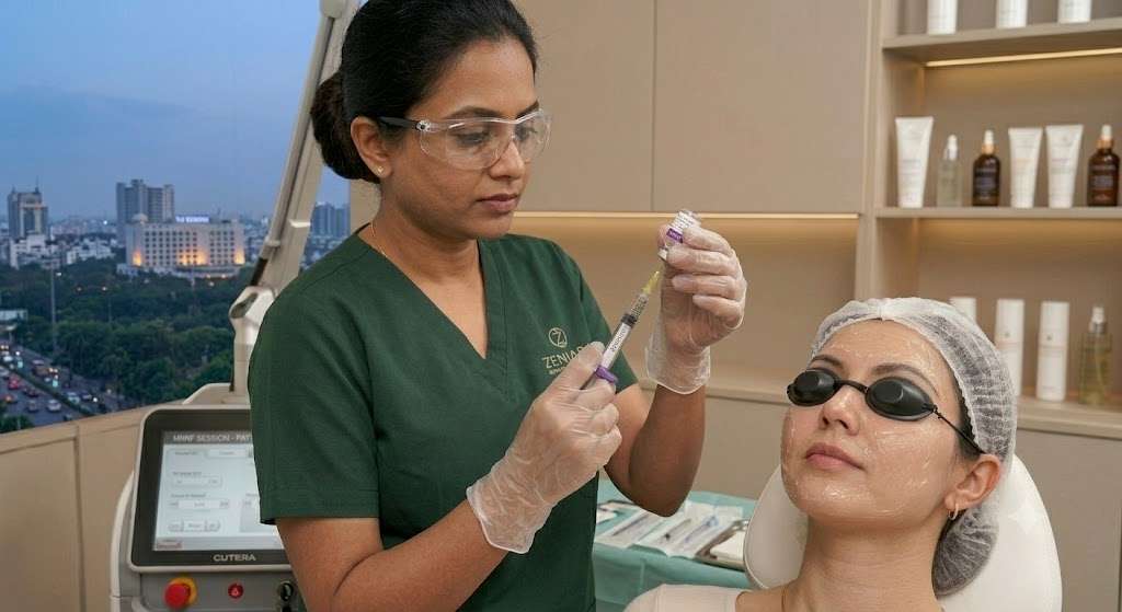 hyaluronic acid filler injection Hyderabad dermatologist