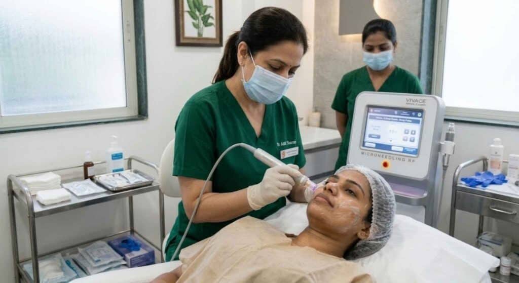 microneedling radiofrequency treatment Hyderabad